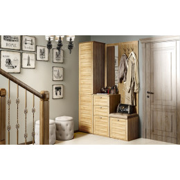 Прихожая "Ривьера" №4 (Дуб Ривьера)