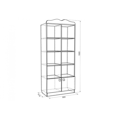 Стеллаж Фэнтези