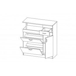 Тумба под обувь Фиеста-4