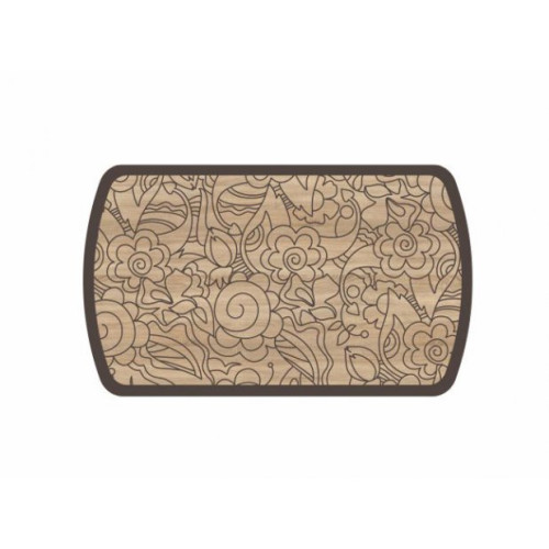 Стол обеденный со стеклом Экстра 1 (венге)