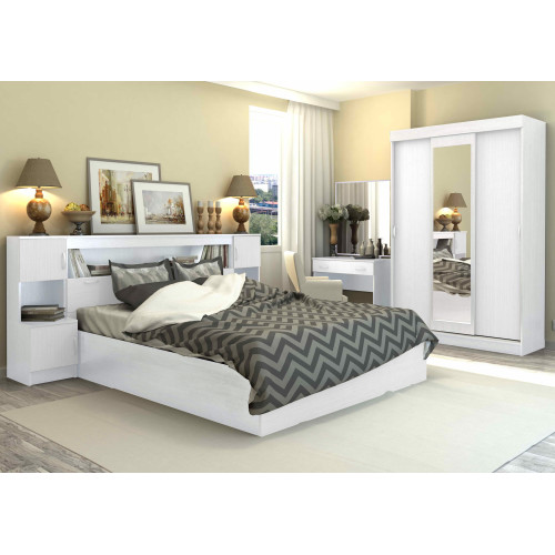 Спальня белая Бася