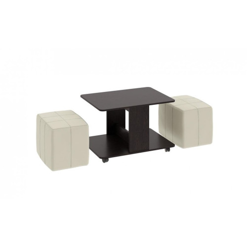 Стол журнальный с пуфиками Капри