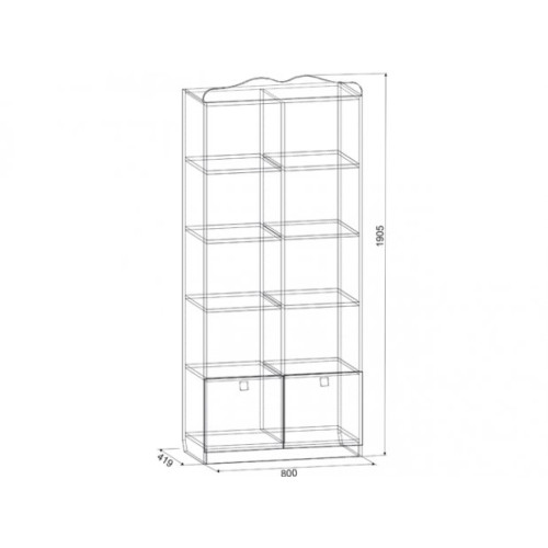 Стеллаж Амели