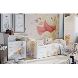 Комод комбинированный со столом пеленальным "Тедди"