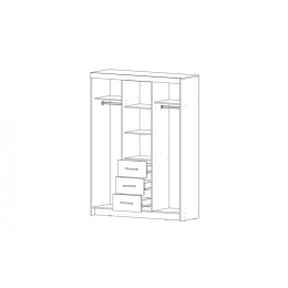 Шкаф-купе "Комфорт №6М"