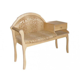 Скамья для прихожей с ящиком (мягкая)