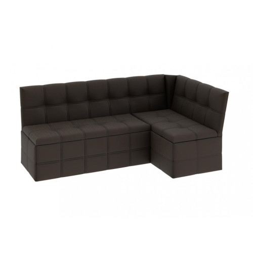 Скамья угловая со спальным местом «Домино» (Кашемир коричневый)