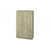Шкаф 3х-дверный с ящиками Лофт