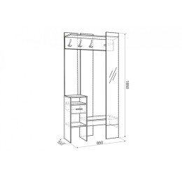 Прихожая "Агата"