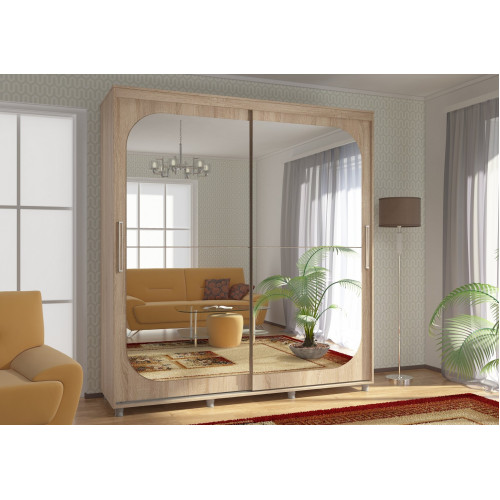 Шкаф-купе Комфорт-12 ПРАЙМ 2,0 м (клевер)