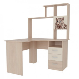 Стол компьютерный угловой с надстройкой "Галерея 1200"