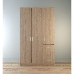 Шкаф 3х-дверный с ящиками "Лофт"