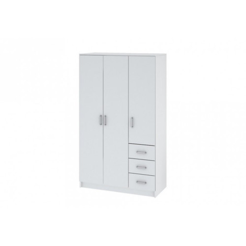Шкаф 3х-дверный с ящиками Лофт