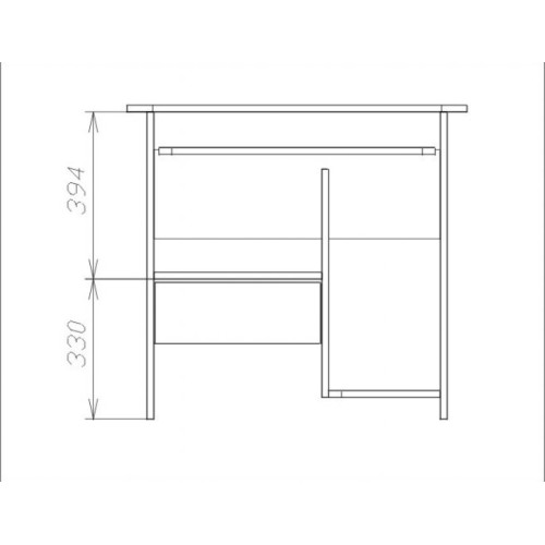 Компьютерный стол КСТ-10.1