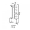 Прихожая Ника ВЗ-910 SL