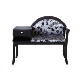 Скамья для прихожей с ящиком (мягкая)