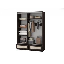 Шкаф-купе 2-х створчатый "Модерн" 1,35м