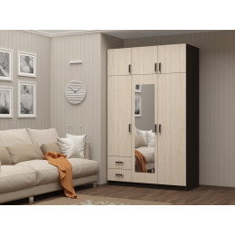 Шкаф 3-створочный с 2-мя ящиками