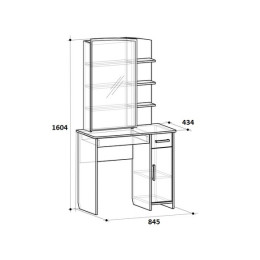 Трюмо "Виктория-2"