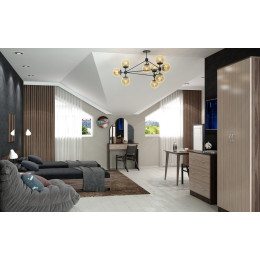 Кровать 0,8М КР-80 "РОНДА"