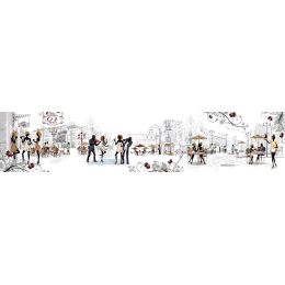 КУХОННЫЙ ФАРТУК S 7 ГЛЯНЦЕВЫЙ