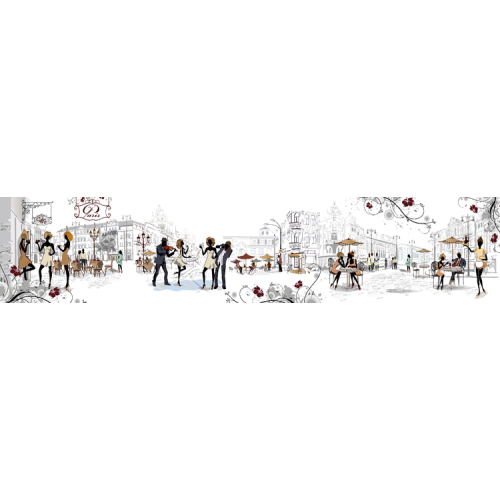 КУХОННЫЙ ФАРТУК S 7 ГЛЯНЦЕВЫЙ