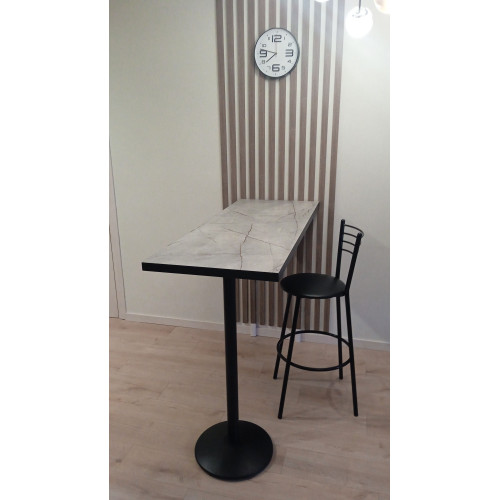 Барная стойка БС-2Ч Каспий серый пр, 170х58