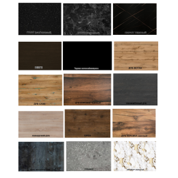 Полубарная стойка БС-1 Дуб вотан, 140х58