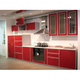 КУХНЯ пластиковые фасады 21