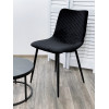 Стул TINTIN BLUVEL-19 BLACK / черный каркас М-City