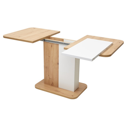 Стол NEXT Дуб Артисан/ Белый 110 М-City