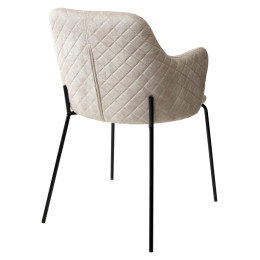 Стул AMARETTO VBP206 античный светло-бежевый/ черный каркас, М-City