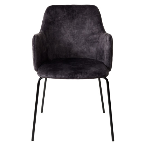 Стул AMARETTO VBP201 античный графит/ черный каркас, М-City