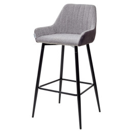 Барный стул PUNCH антрацитовый меланж FC-09/ MF-03 М-City