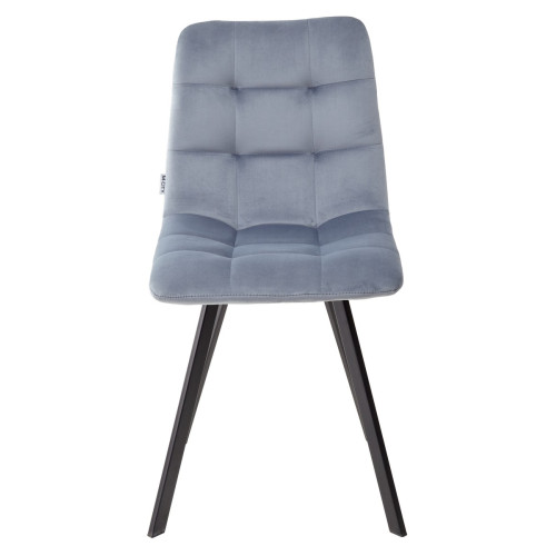 Стул CHILLI SQUARE BLUVEL-06 BLUE, велюр М-City