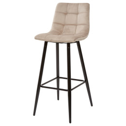 Барный стул LECCO UF910-01 LATTE, велюр М-City