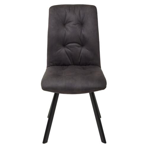 Стул VILMAR DARK GREY темно-серый нубук M-City