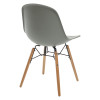 Стул BONNIE 292-DPP серый с деревянными ножками М-City