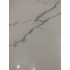 Стол CORNER 120 GLOSS STATUARIO WHITE SINTERED STONE / BLACK М-City