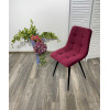 Стул CHILLI-Q винный #16, велюр / черный каркас М-City