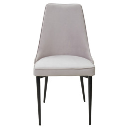 Стул NEPAL-P БЕЖЕВЫЙ ГЕКСАГОН, велюр 09/ 930/ черный каркас М-City