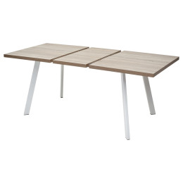 Стол BRICK M 140 Дуб Трюфель/ Белый М-City