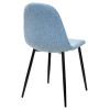 Стул MOLLY TRF-10 небесно-голубой, ткань М-City