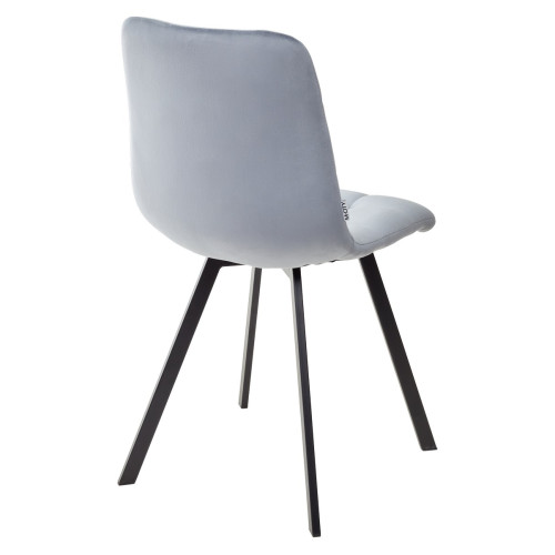 Стул CHILLI SQUARE BLUVEL-06 BLUE, велюр М-City