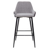 Барный стул PUNCH антрацитовый меланж FC-09/ MF-03 М-City