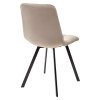 Стул CHILLI SQUARE BLUVEL-40 BEIGE, велюр М-City