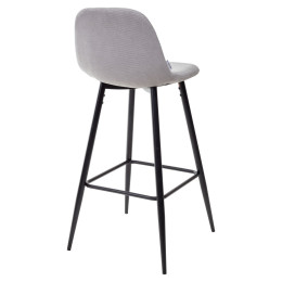 Барный стул LION BAR PK-09, ткань микрофибра М-City