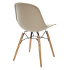 Стул BONNIE 292-DPP бежевый с деревянными ножками М-City