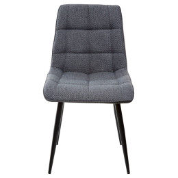 Стул CHIC TRF-09 серый кварц/ RU-08 антрацит/ черный каркас М-City