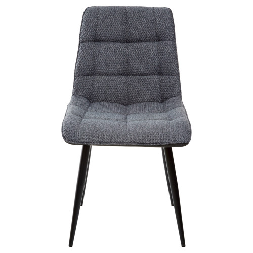 Стул CHIC TRF-09 серый кварц/ RU-08 антрацит/ черный каркас М-City